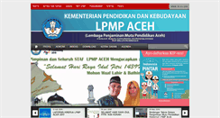 Desktop Screenshot of lpmp-aceh.com